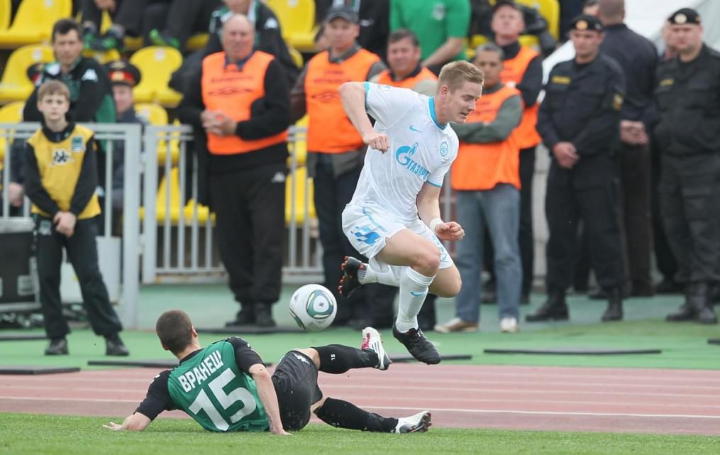 Чемпионат России 2011.  Матч Краснодар — Зенит