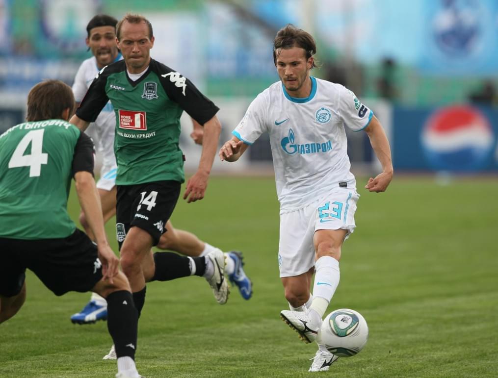 Чемпионат России 2011.  Матч Краснодар — Зенит