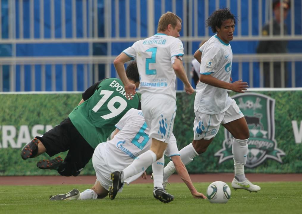 Чемпионат России 2011.  Матч Краснодар — Зенит