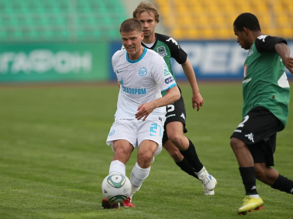 Чемпионат России 2011.  Матч Краснодар — Зенит