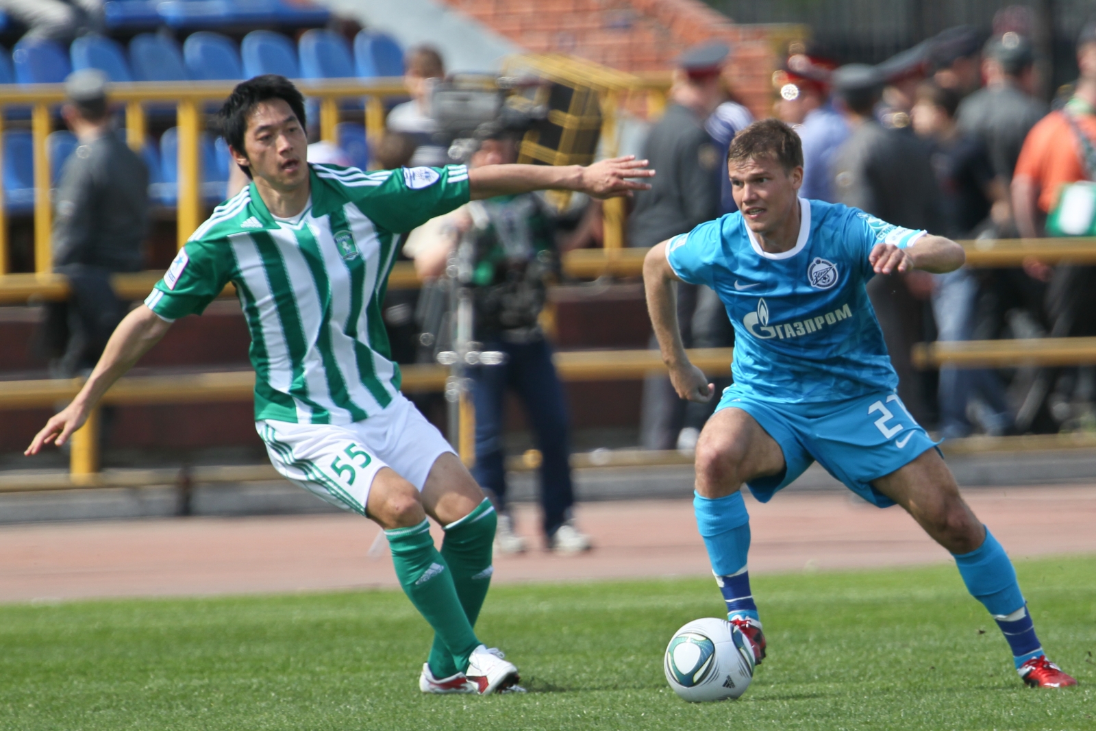Чемпионат России 2011/12. Томь — Зенит