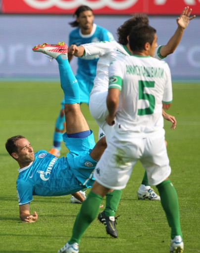 Чемпионат России 2011/2012. Матч Зенит—Краснодар