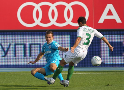 Чемпионат России 2011/2012. Матч Зенит—Краснодар