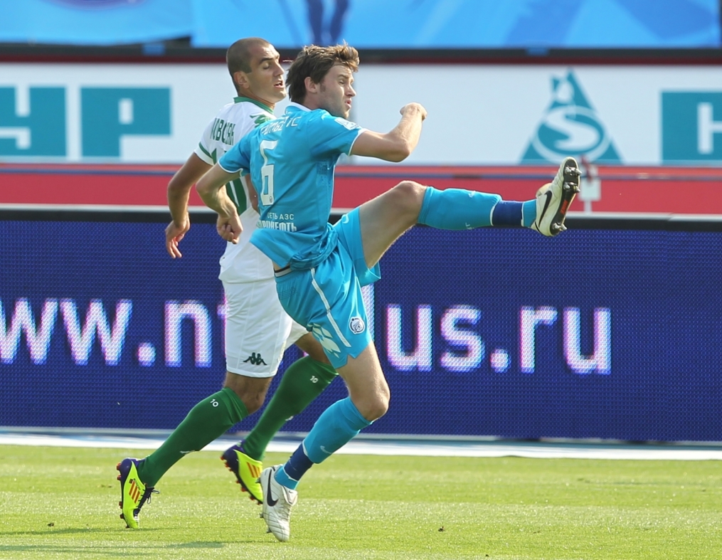 Чемпионат России 2011/2012. Матч Зенит—Краснодар