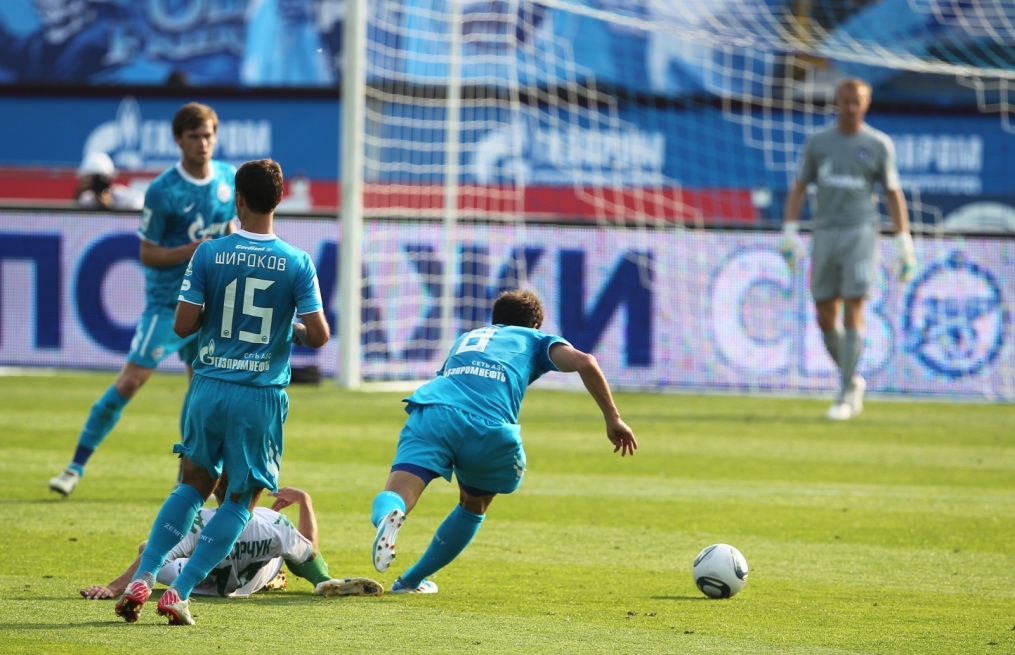 Чемпионат России 2011/2012. Матч Зенит—Краснодар