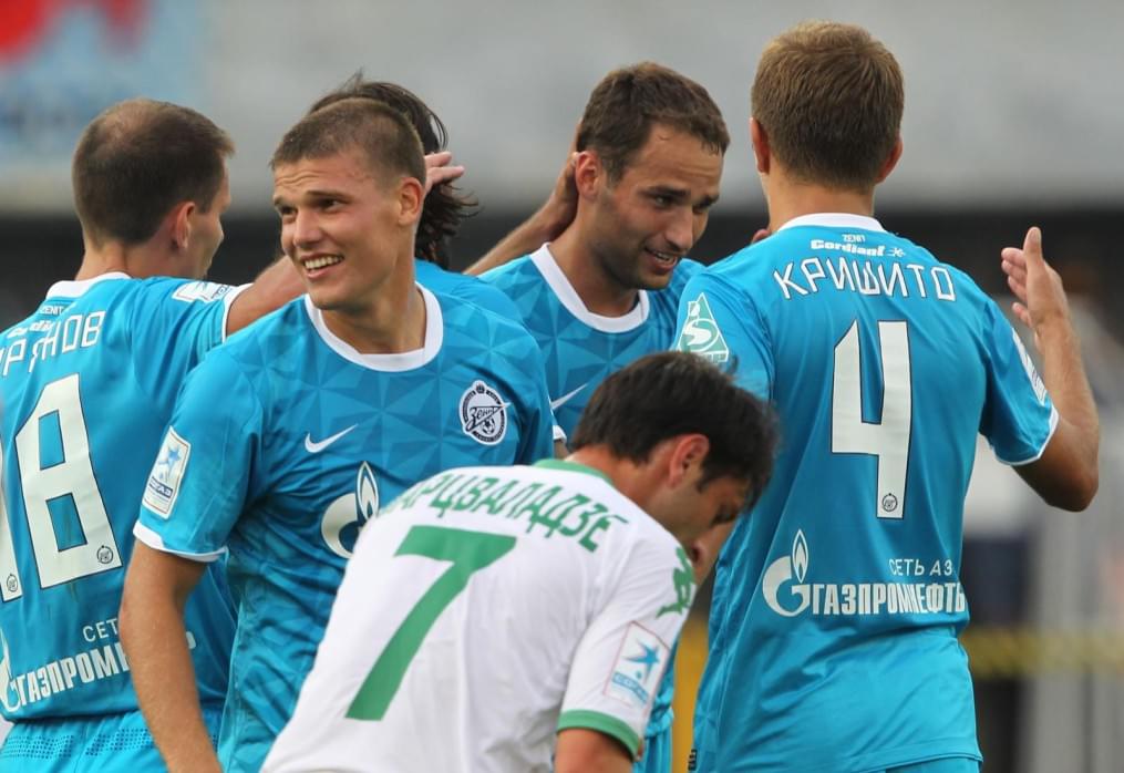 Чемпионат России 2011/2012. Матч Зенит—Краснодар