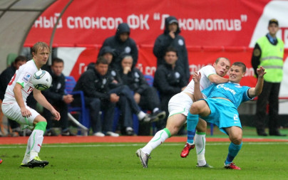 Mатч 23-го тура СОГАЗ-Чемпионата России 2011/12 «Локомотив» — «Зенит» 