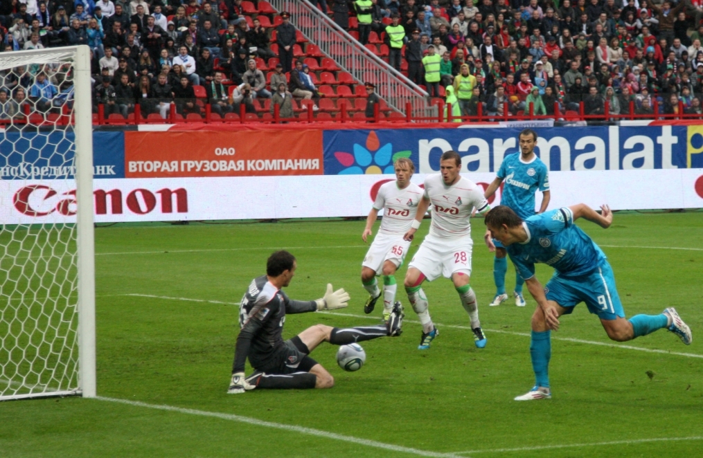 Mатч 23-го тура СОГАЗ-Чемпионата России 2011/12 «Локомотив» — «Зенит»