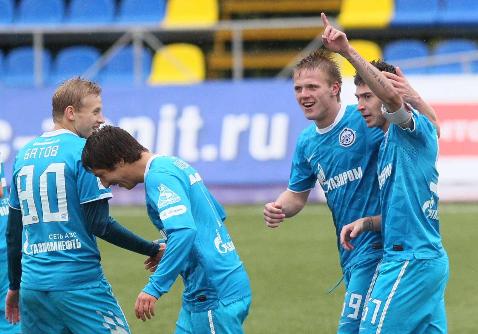 Первенство молодежных составов 2011. Матч Зенит — Томь