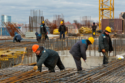 Строительство нового стадиона «Газпром — Арена»