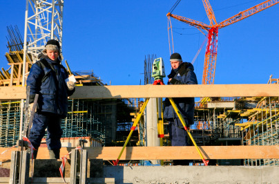 Строительство нового стадиона «Газпром — Арена»