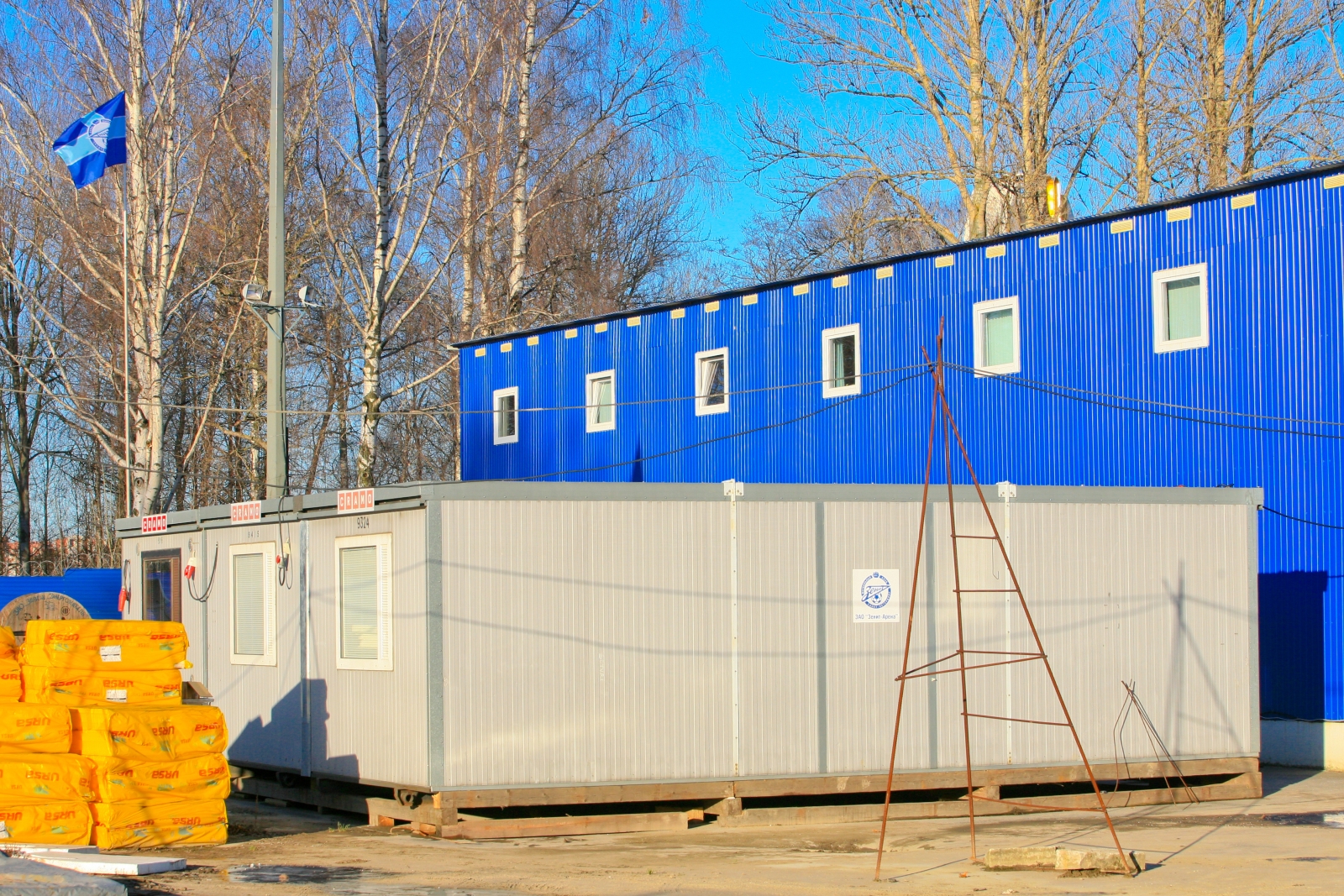 Строительство нового стадиона «Газпром — Арена»