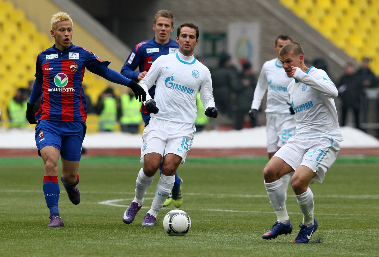 Чемпионат России 2011—2012, матч ЦСКА — Зенит