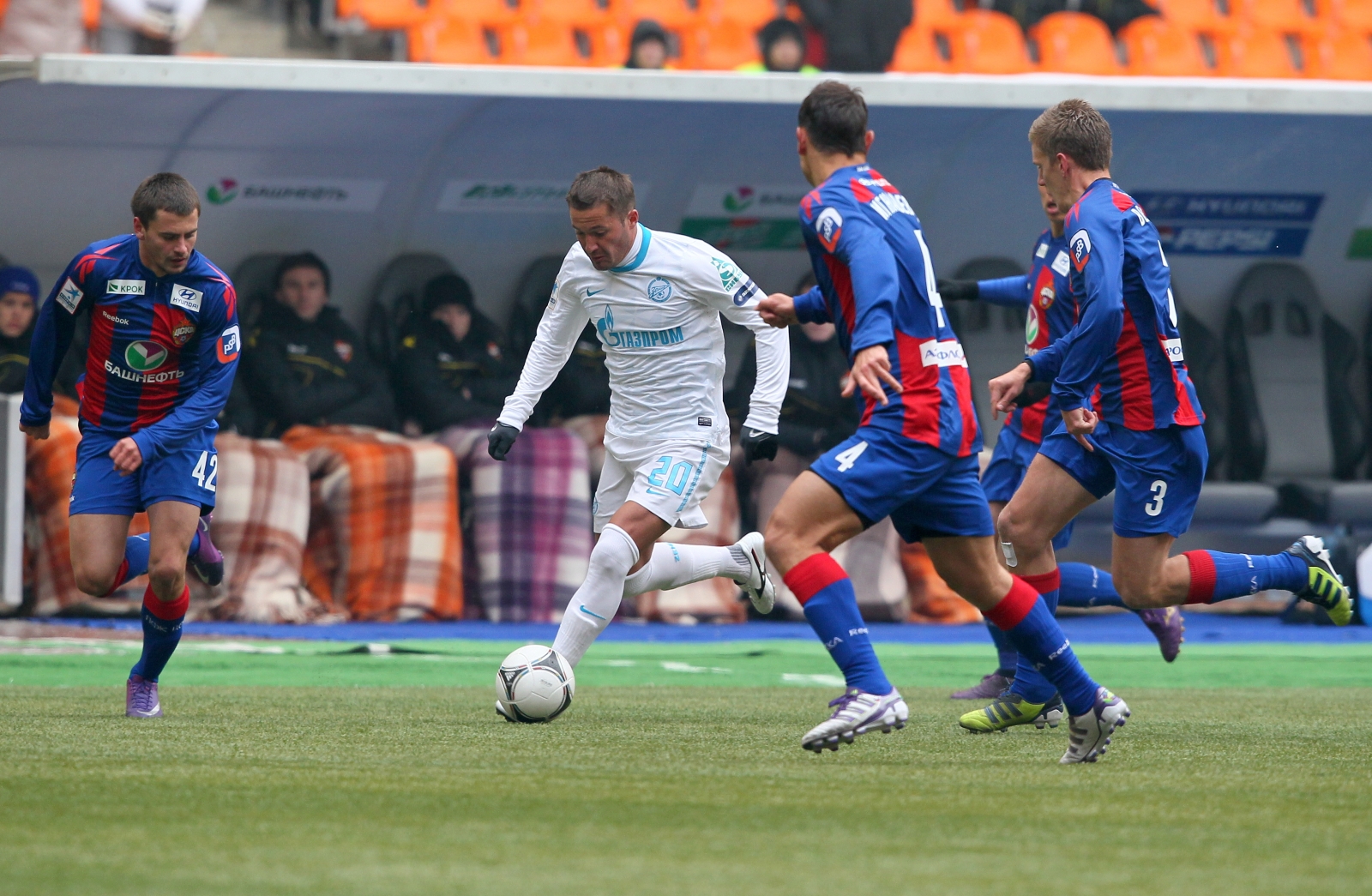 Чемпионат России 2011—2012, матч ЦСКА — Зенит