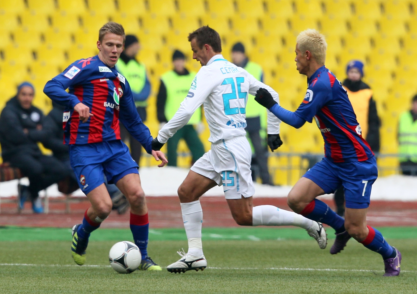 Чемпионат России 2011—2012, матч ЦСКА — Зенит
