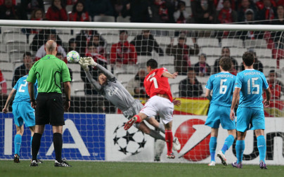 Лига Чемпионов УЕФА 2011/2012, 1/8 финала. Матч Бенфика—Зенит