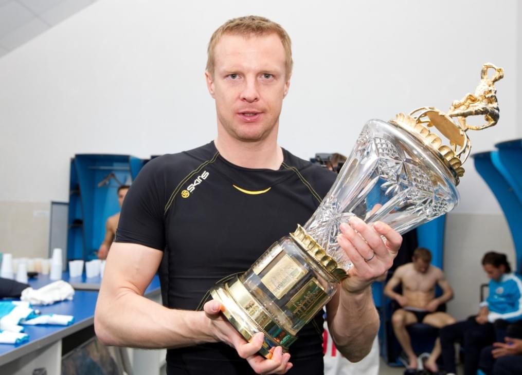 Торжественная церемония вручения Кубка чемпионов России ФК «Зенит»