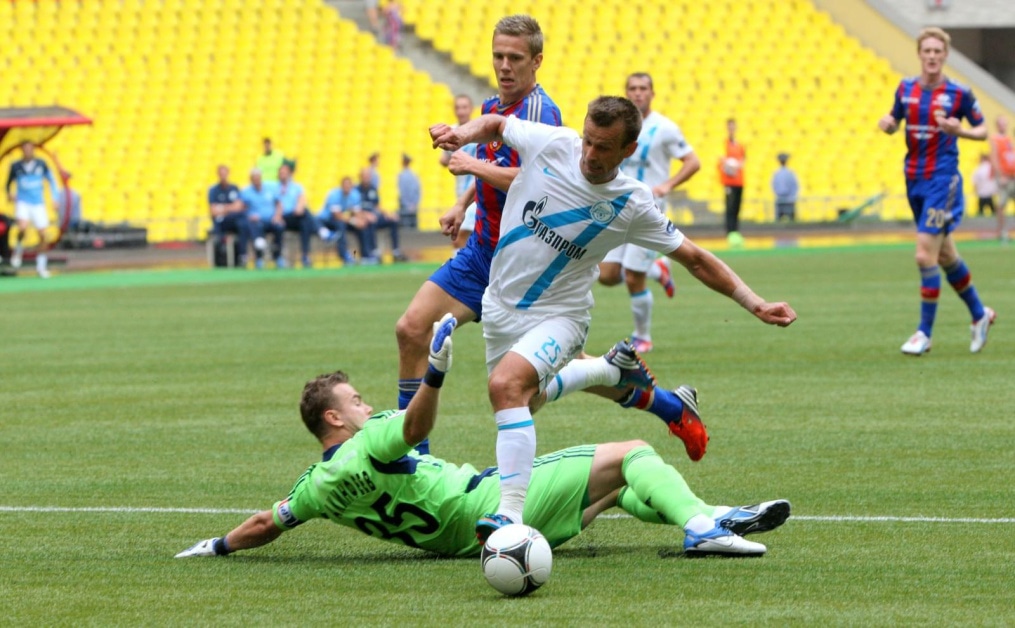 Матч 3-го тура СОГАЗ-Чемпионата России 2012/2013 ЦСКА — «Зенит»