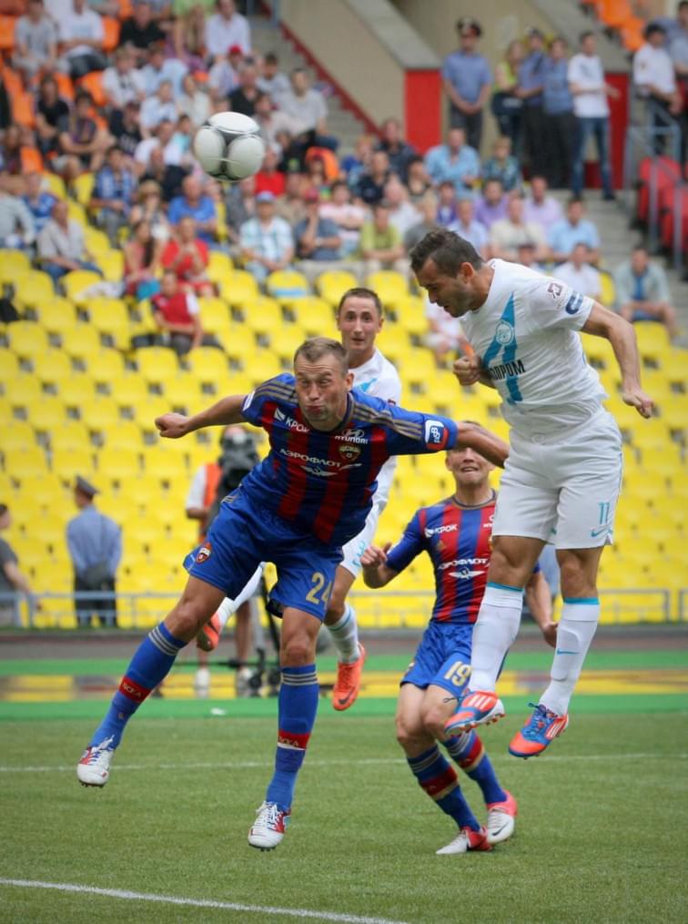 Матч 3-го тура СОГАЗ-Чемпионата России 2012/2013 ЦСКА — «Зенит»