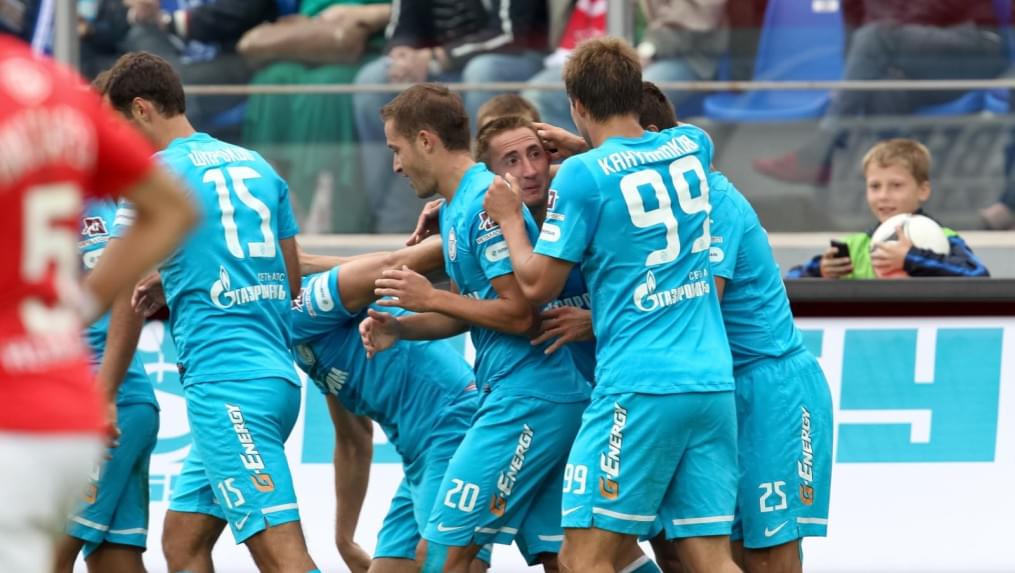 Матч 4-го тура СОГАЗ-Чемпионата России «Зенит» — «Спартак»
