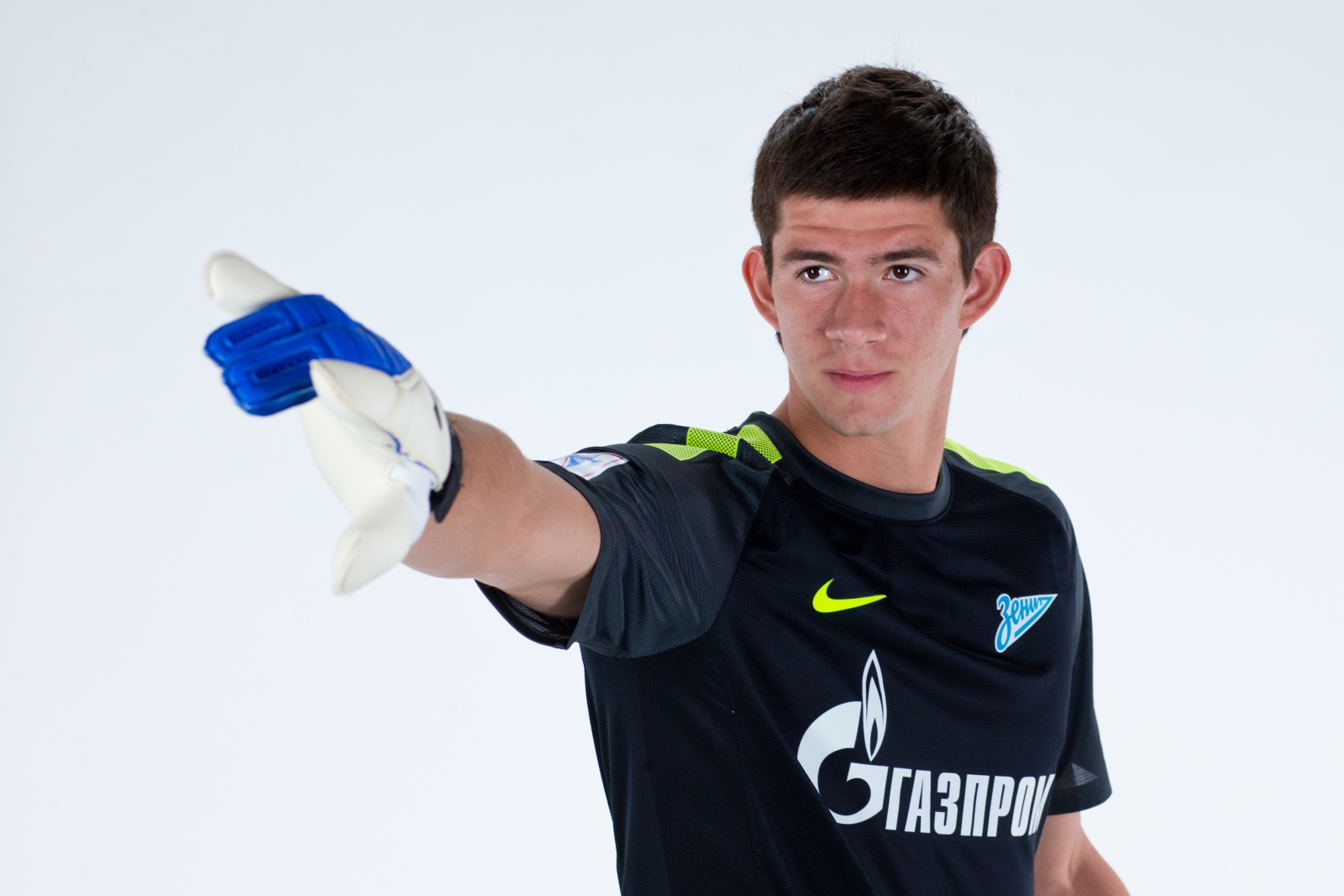 Фотосессия футболиста основного состава ФК «Зенит» сезона 2013/2014