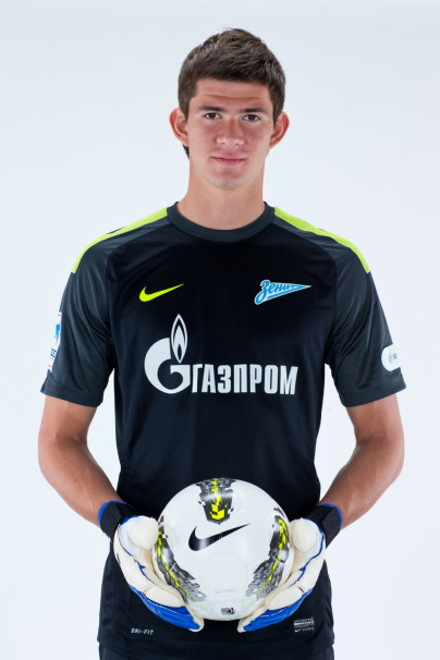 Фотосессия футболиста основного состава ФК «Зенит» сезона  2013/2014