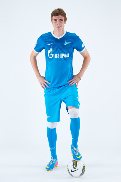Фотосессия футболиста основного состава ФК «Зенит» сезона  2013/2014