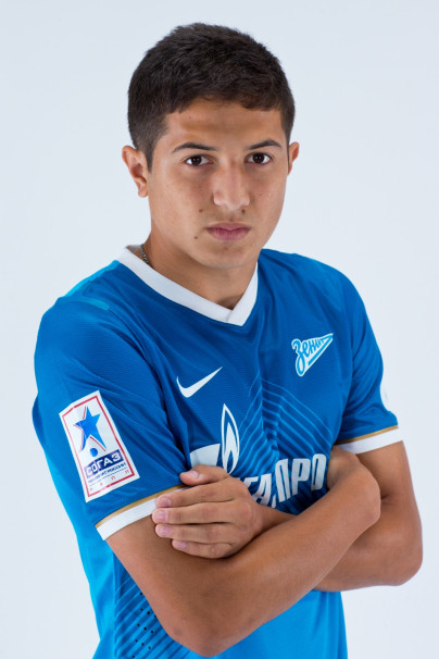 Фотосессия футболиста основного состава ФК «Зенит» сезона  2013/2014