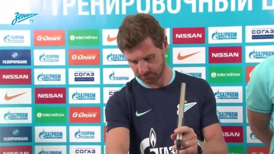 Брифинг Андре Виллаш-Боаша перед матчем с «Краснодаром» Брифинг Андре Виллаш-Боаша перед матчем с «Краснодаром»