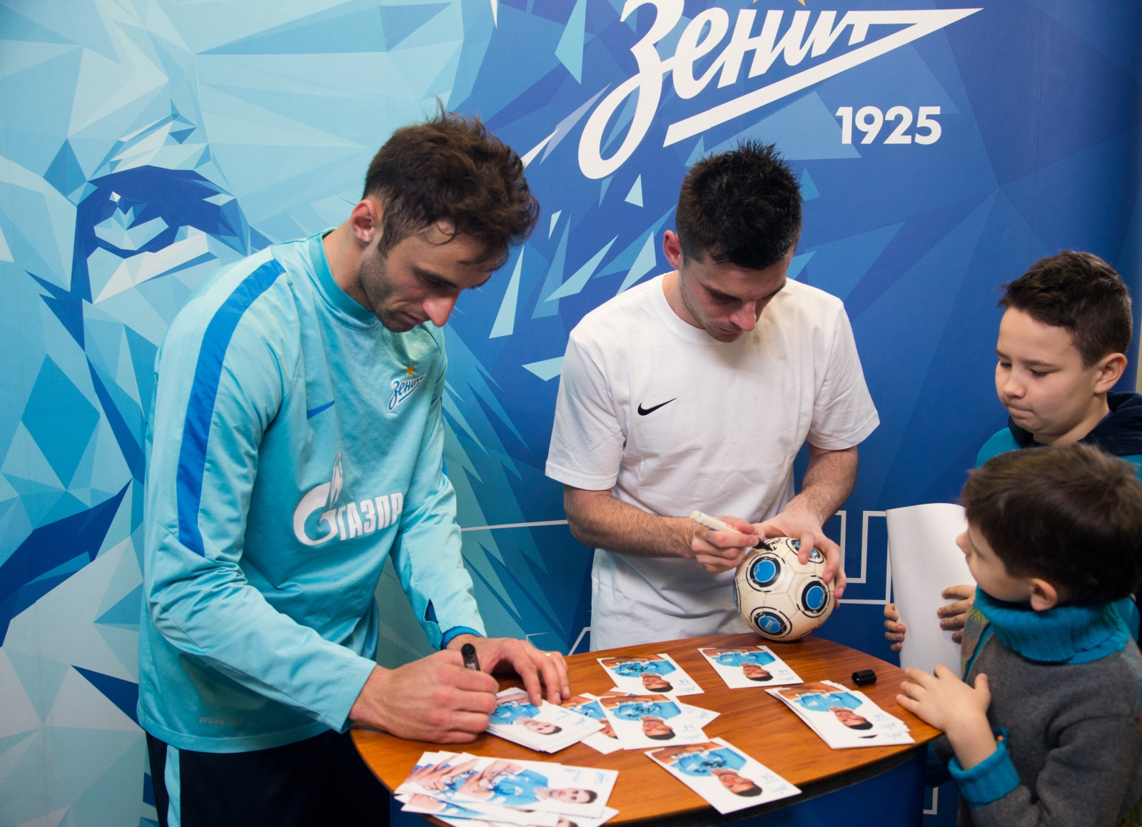 Победители «Зенит Спортпрогноз» посетили базу «Зенита»