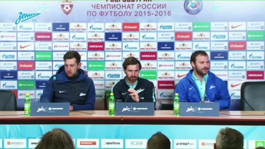 Пресс-конференция Андре Виллаш-Боаша после матча с «Кубанью» Пресс-конференция Андре Виллаш-Боаша после матча с «Кубанью»
