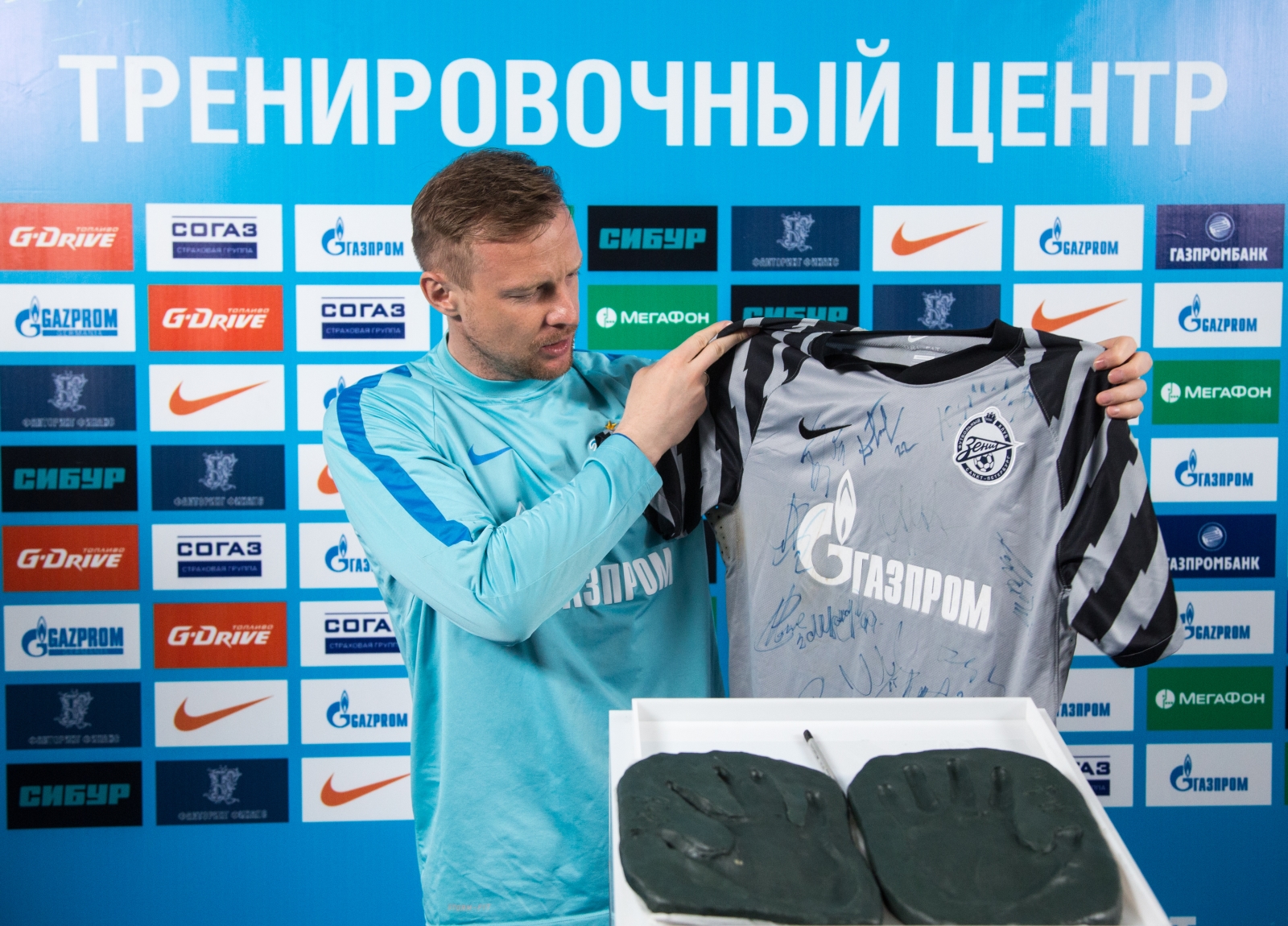 Вячеслав Малафеев, вошел в Аллею славы «Зенита»