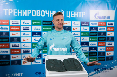 Вячеслав Малафеев, вошел в Аллею славы «Зенита»