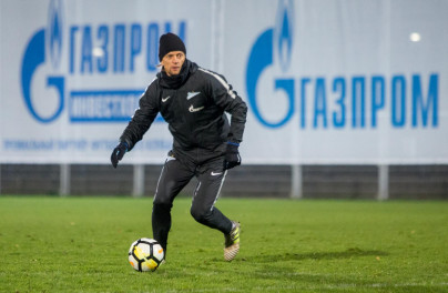 Тренировка «Зенита» перед матчем с «Тосно»