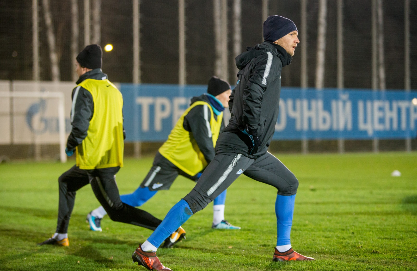 Тренировка «Зенита» перед матчем с «Тосно»