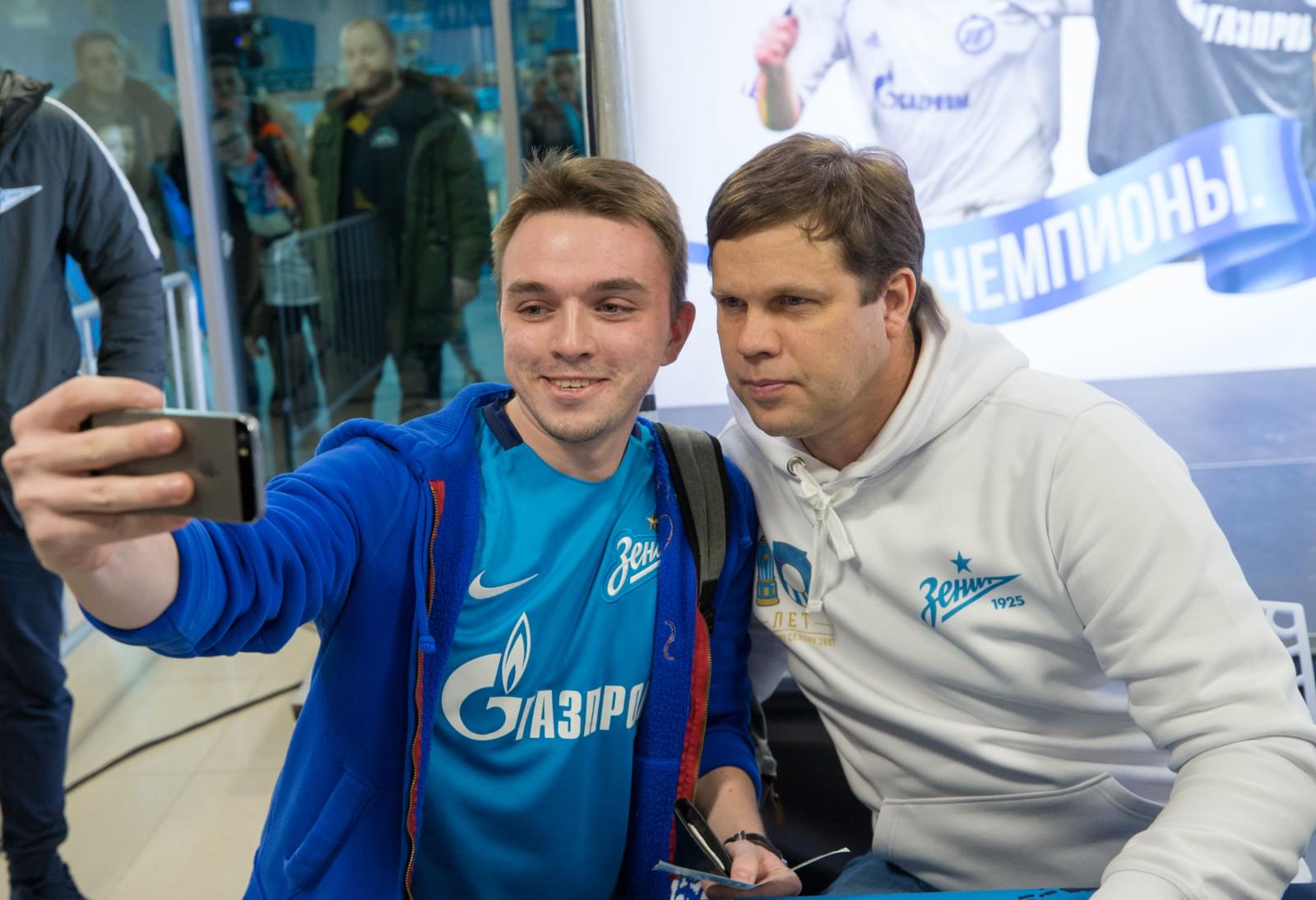 Чемпионы-2007 впервые собрались на стадионе «Санкт-Петербург»