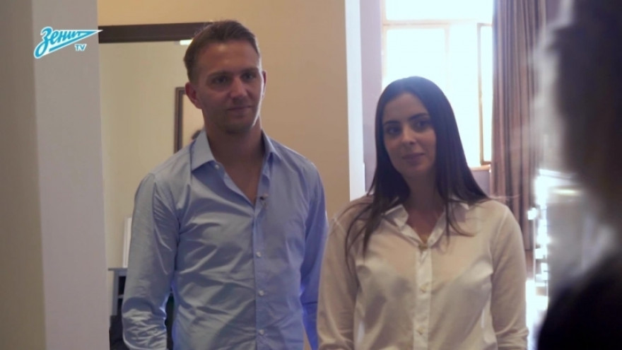 Zenit Family: Екатерина Смольникова в гостях у семьи Кришито Zenit Family: Екатерина Смольникова в гостях у семьи Кришито