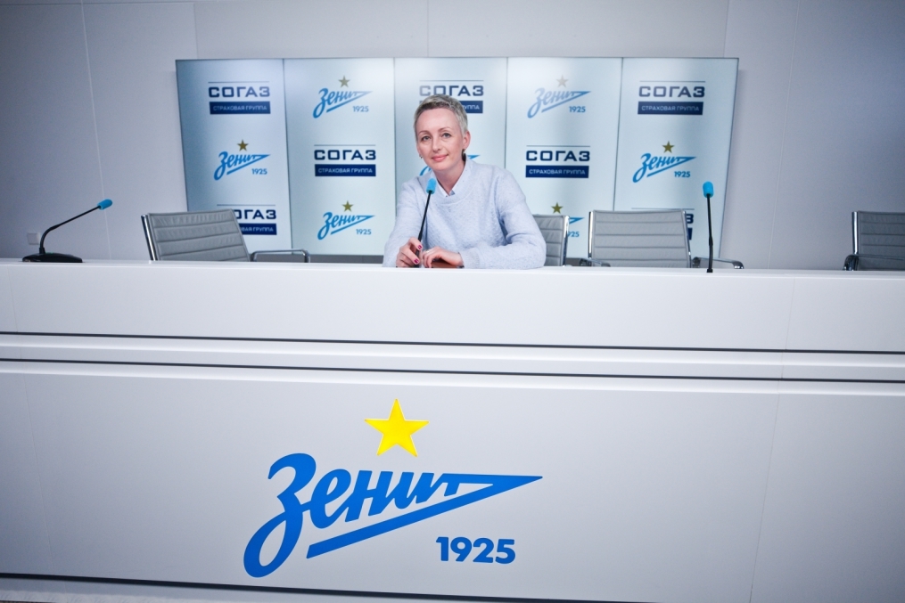Гости из АО «СОГАЗ» посетили тренировку «Зенита»