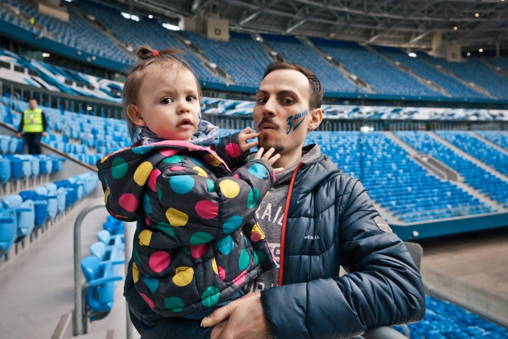 Фан зона «Смотри+ Арена»:  на матче с «Локомотивом»