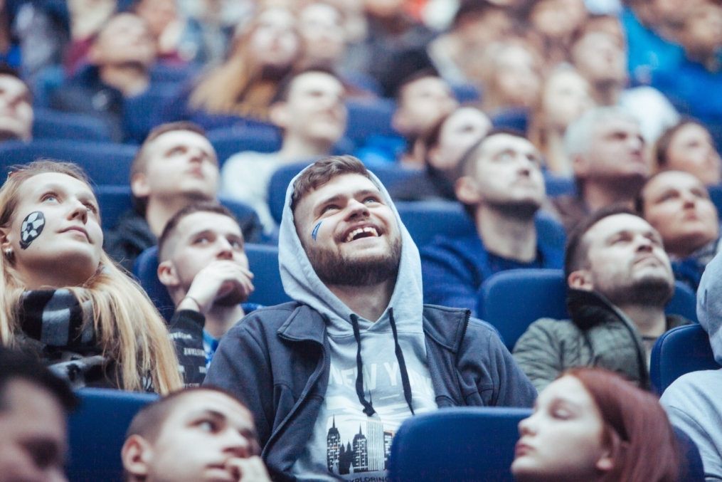 Фан зона «Смотри+ Арена»: на матче с «Локомотивом»