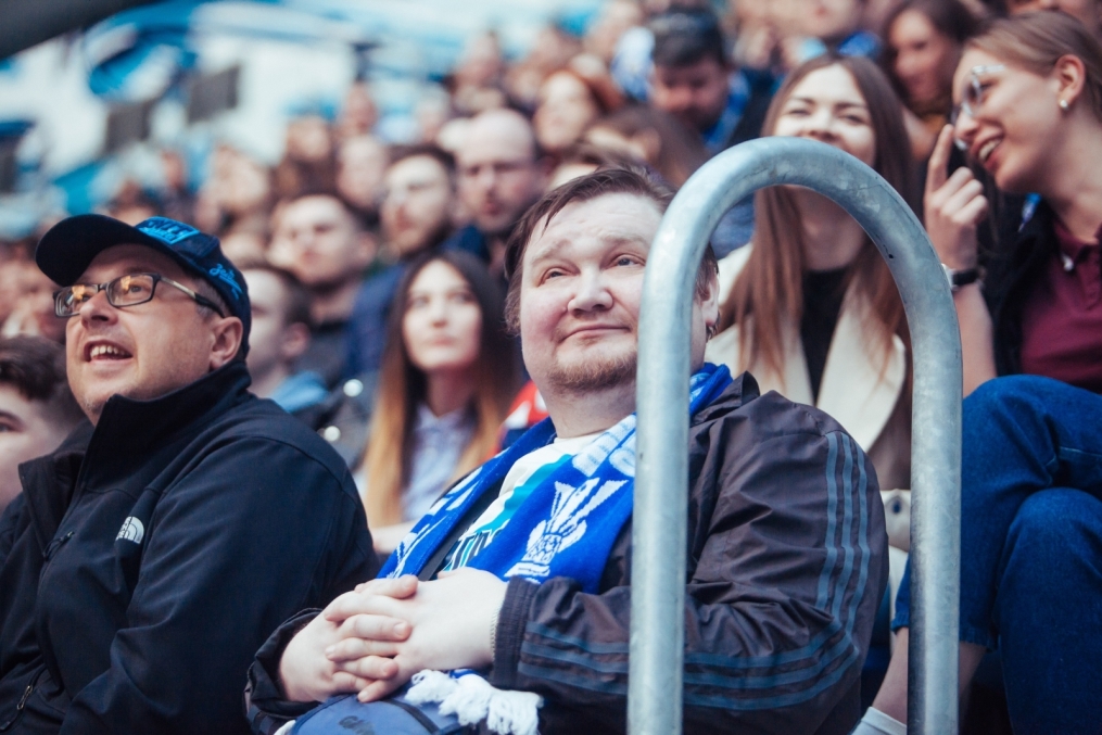 Фан зона «Смотри+ Арена»: на матче с «Локомотивом»