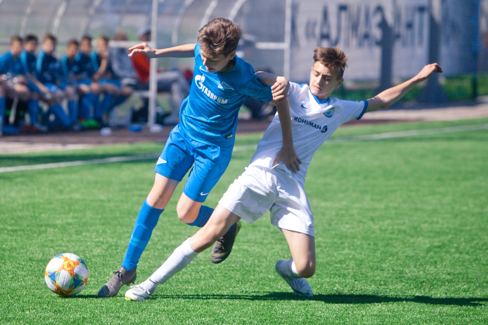 Первый матч Кубка Льва Бурчалкина «Зенит» U-13 — МТК (Венгрия)