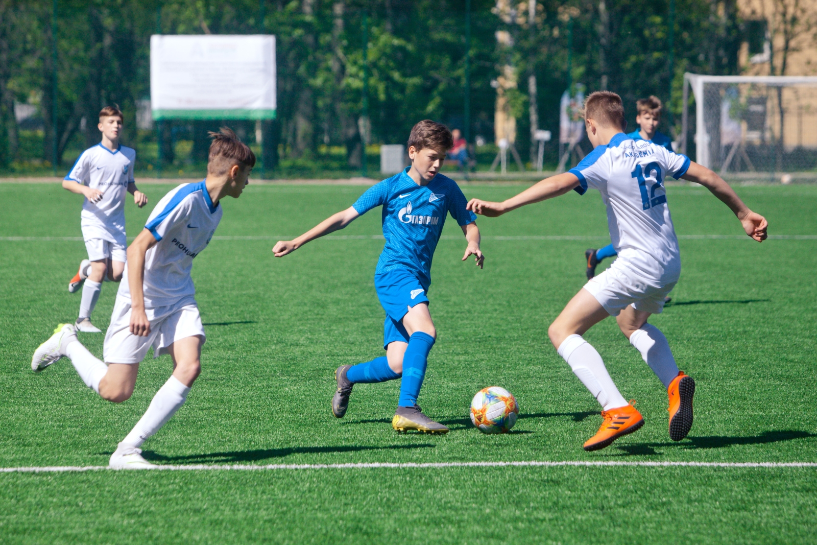 Первый матч Кубка Льва Бурчалкина «Зенит» U-13 — МТК (Венгрия)