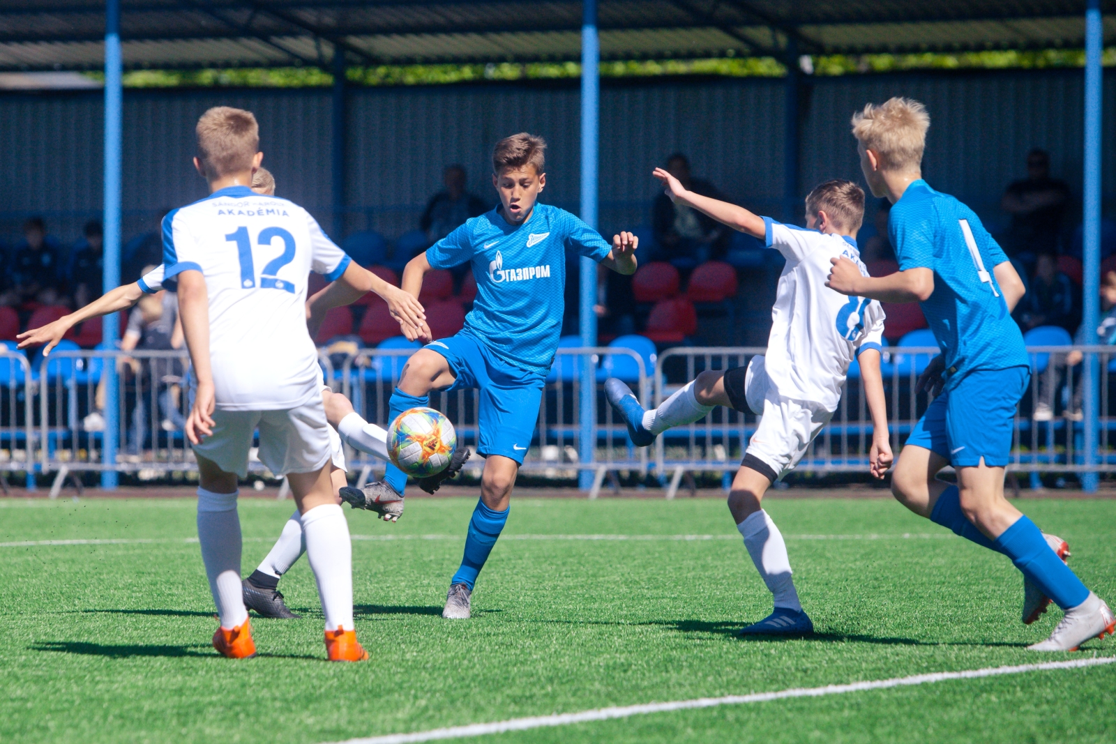Первый матч Кубка Льва Бурчалкина «Зенит» U-13 — МТК (Венгрия)