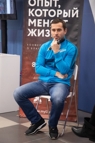 Life Talk с Александром Кержаковым  перед матчем «Зенит» — «Томь»