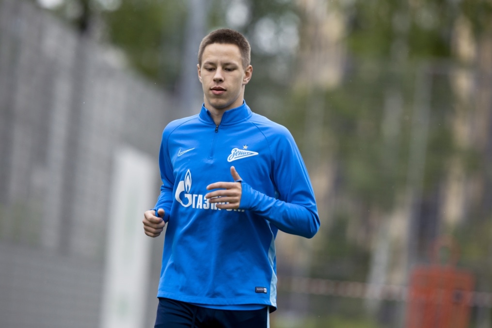 Тренировка «Зенита» перед стартом второй части сезона 2019/20