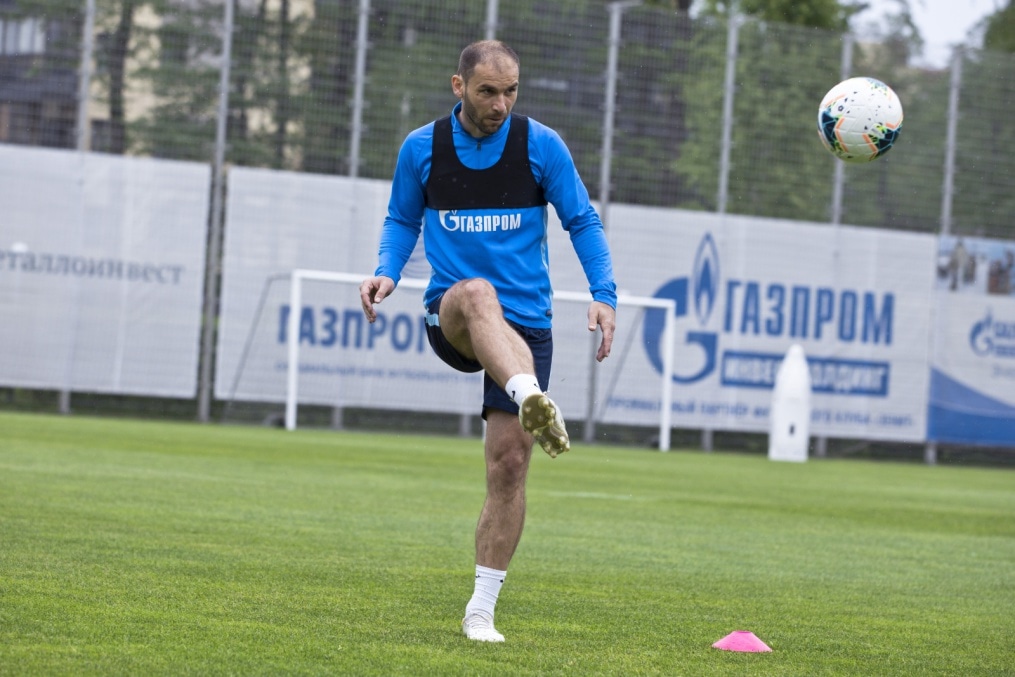 Тренировка «Зенита» перед стартом второй части сезона 2019/20