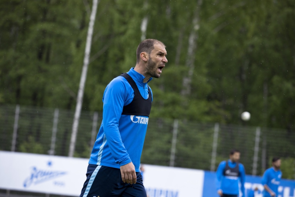 Тренировка «Зенита» перед стартом второй части сезона 2019/20