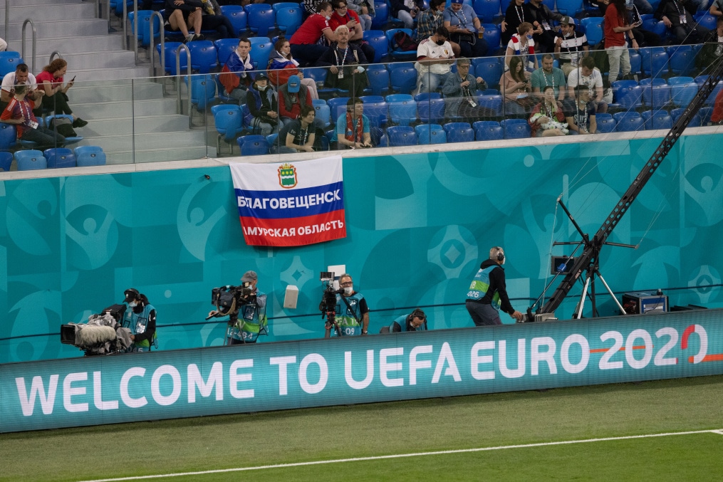 Чемпионат Европы по футболу 2020, матч Бельгия — Россия