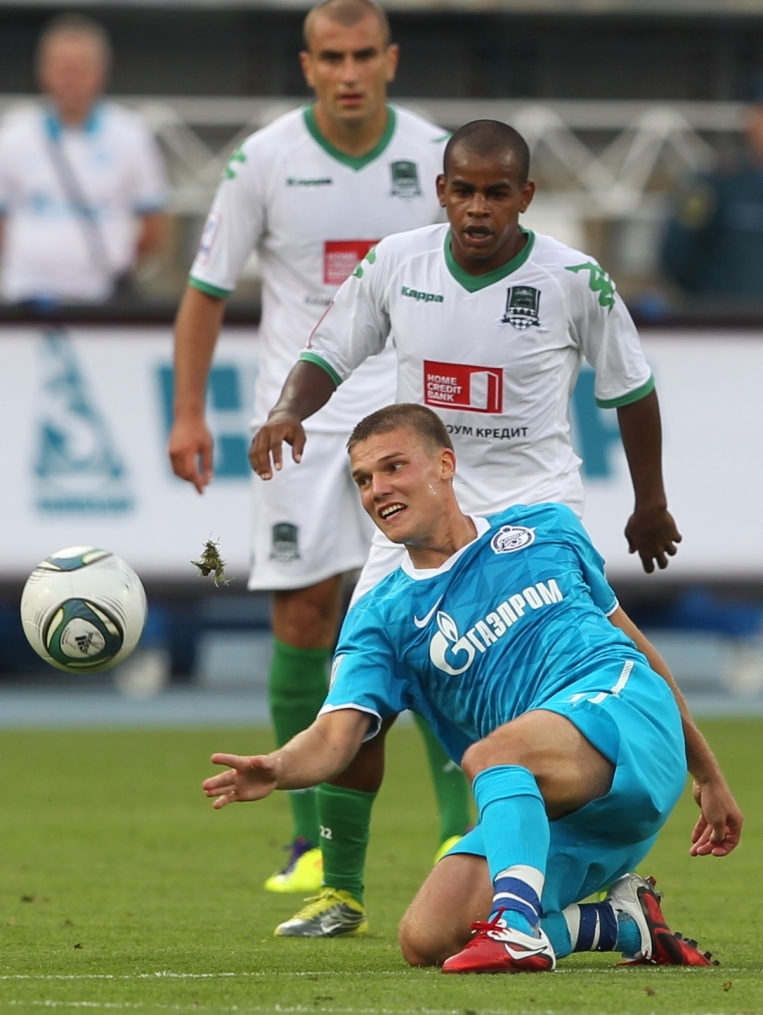 Чемпионат России 2011/2012. Матч Зенит—Краснодар